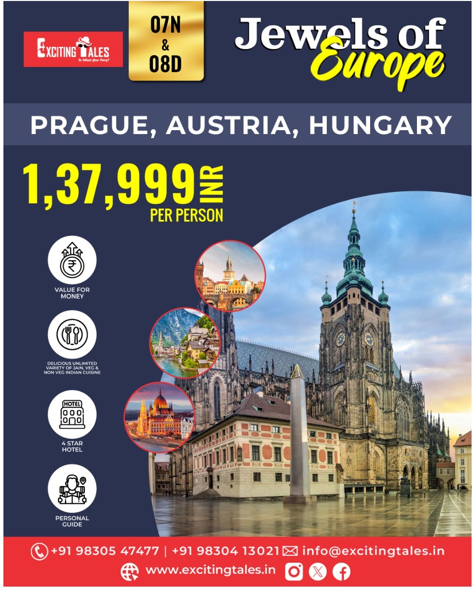 Best travel agency in India offering Europe tour package