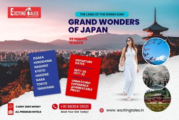 Exciting Grand Wonders Of Japan (09 N & 10 D)